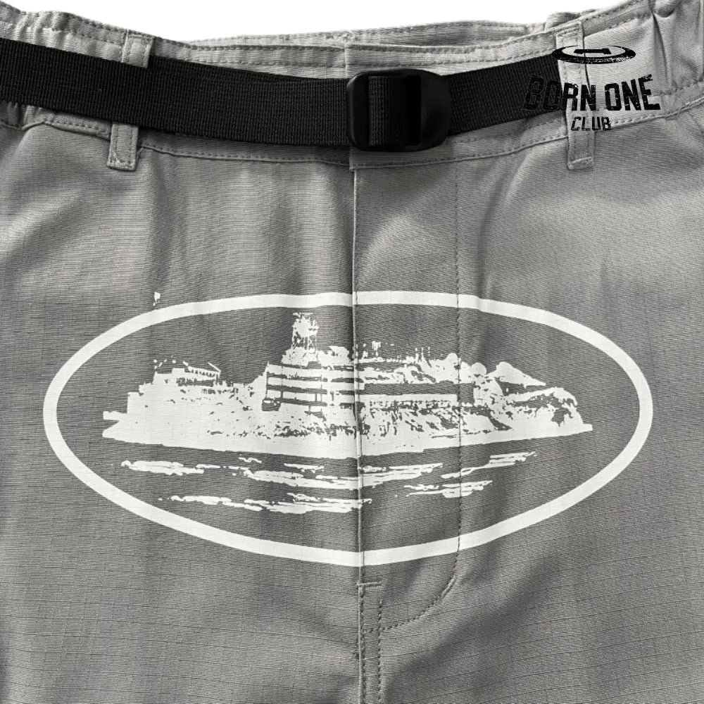 Bermuda Corteiz Gray Cargo