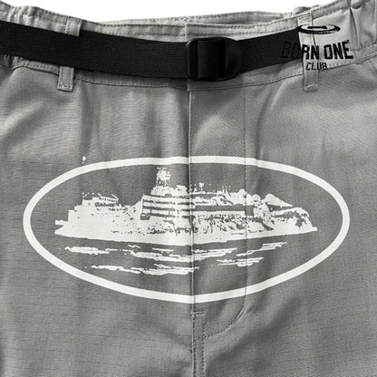 Bermuda Corteiz Gray Cargo