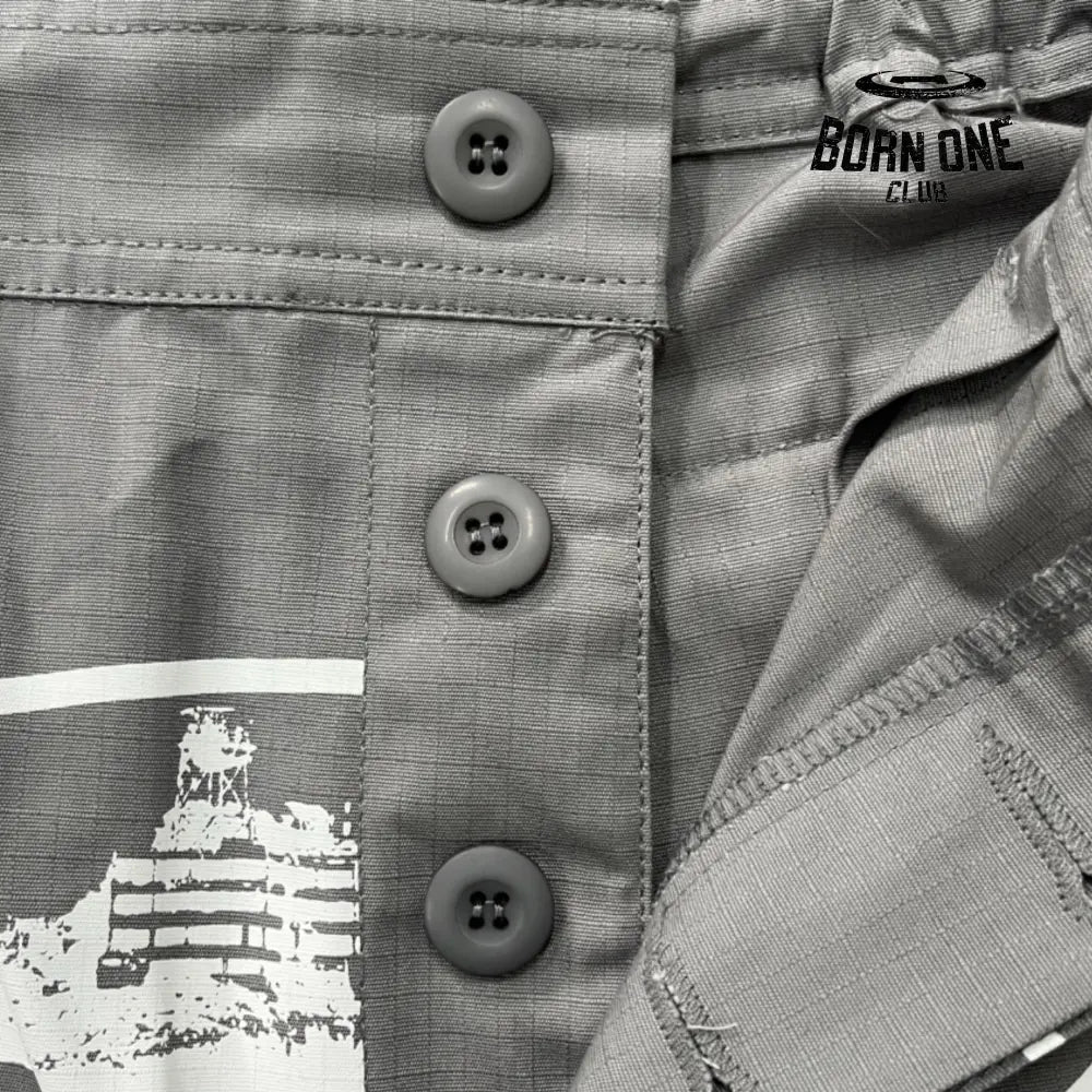 Bermuda Corteiz Gray Cargo