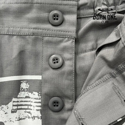 Bermuda Corteiz Gray Cargo