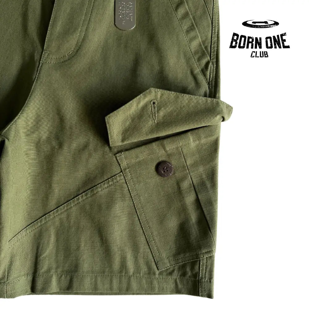 Bermuda Corteiz Slant Pocket Green