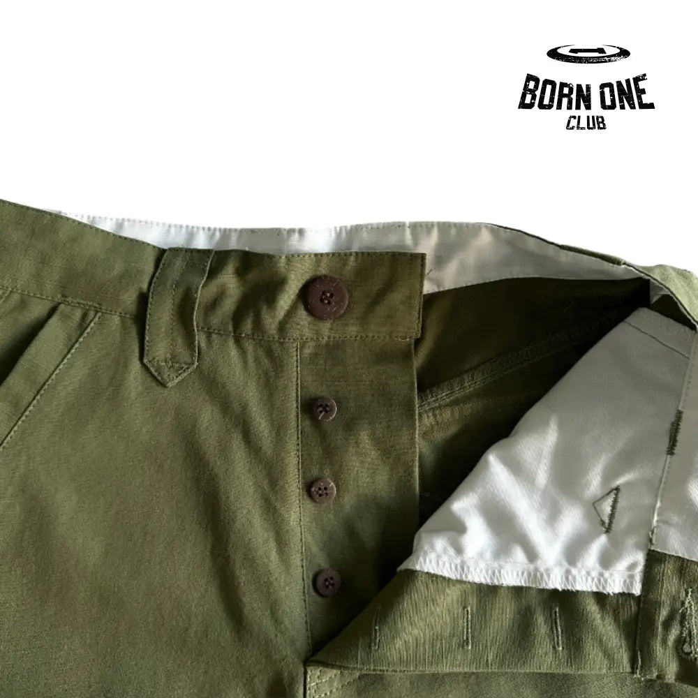 Bermuda Corteiz Slant Pocket Green