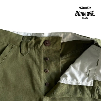 Bermuda Corteiz Slant Pocket Green