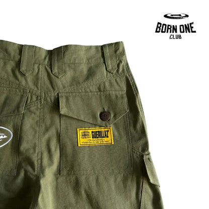 Bermuda Corteiz Slant Pocket Green