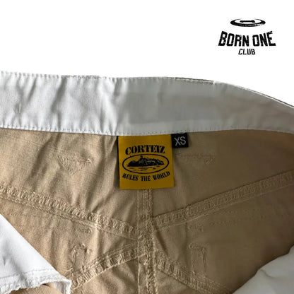 Bermuda Corteiz Slant Pocket Khaki