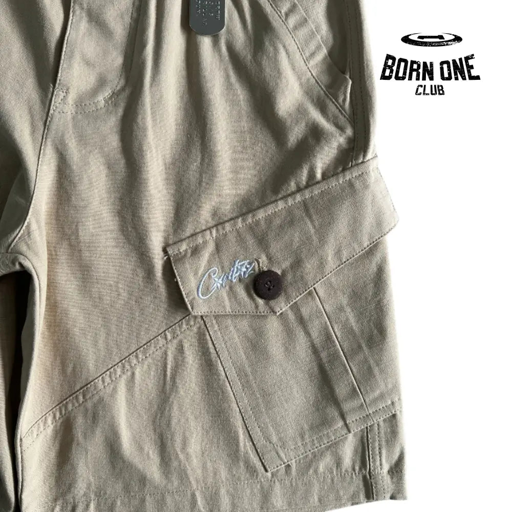 Bermuda Corteiz Slant Pocket Khaki