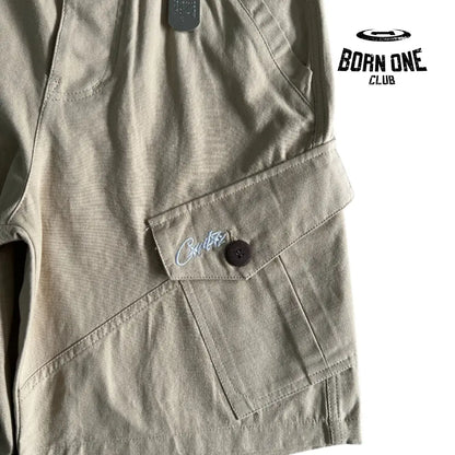 Bermuda Corteiz Slant Pocket Khaki