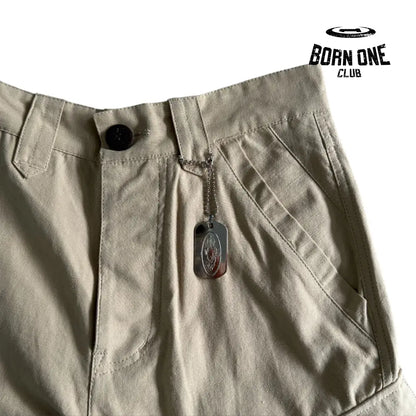 Bermuda Corteiz Slant Pocket Khaki