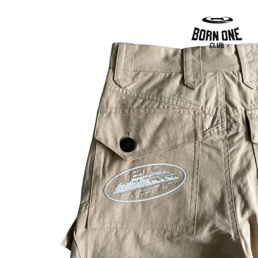 Bermuda Corteiz Slant Pocket Khaki