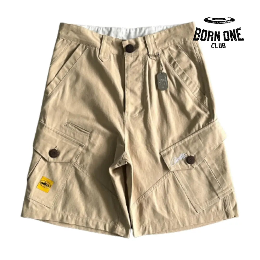 Bermuda Corteiz Slant Pocket Khaki P
