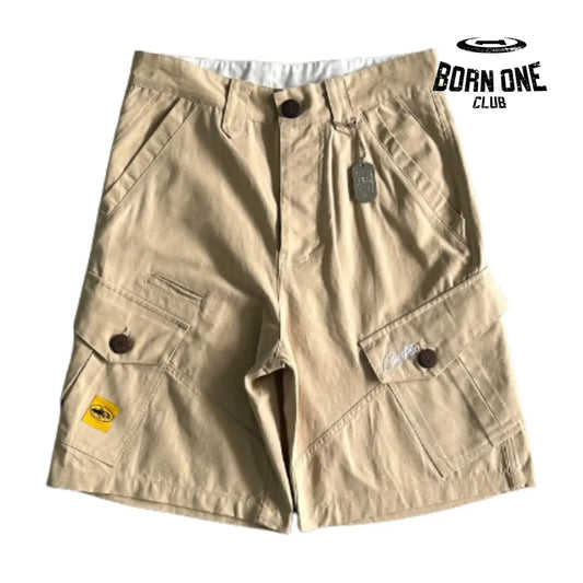 Bermuda Corteiz Slant Pocket Khaki P