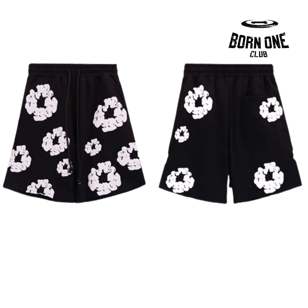 Bermuda Denim Tears Preto Bermuda