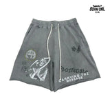 Bermuda Moletom Paly Hollywood Carrying The Message Short Grey