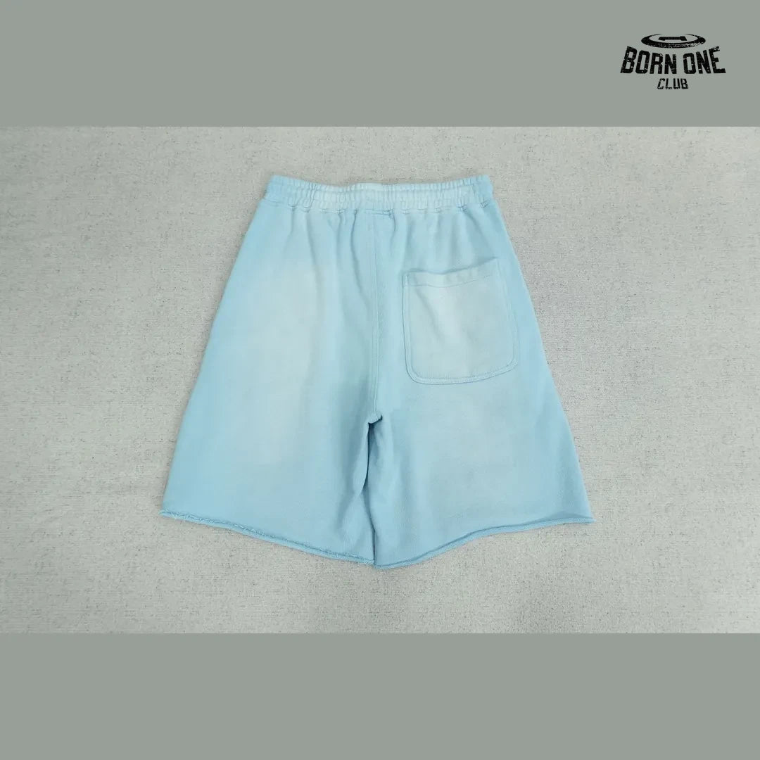 Bermuda Moletom Paly Hollywood Wonder Child Short Light Blue