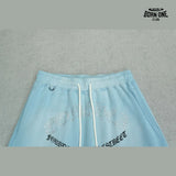 Bermuda Moletom Paly Hollywood Wonder Child Short Light Blue