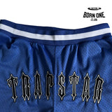Bermuda Ts Mesh Shorts Blue Trapstar Tracksuits