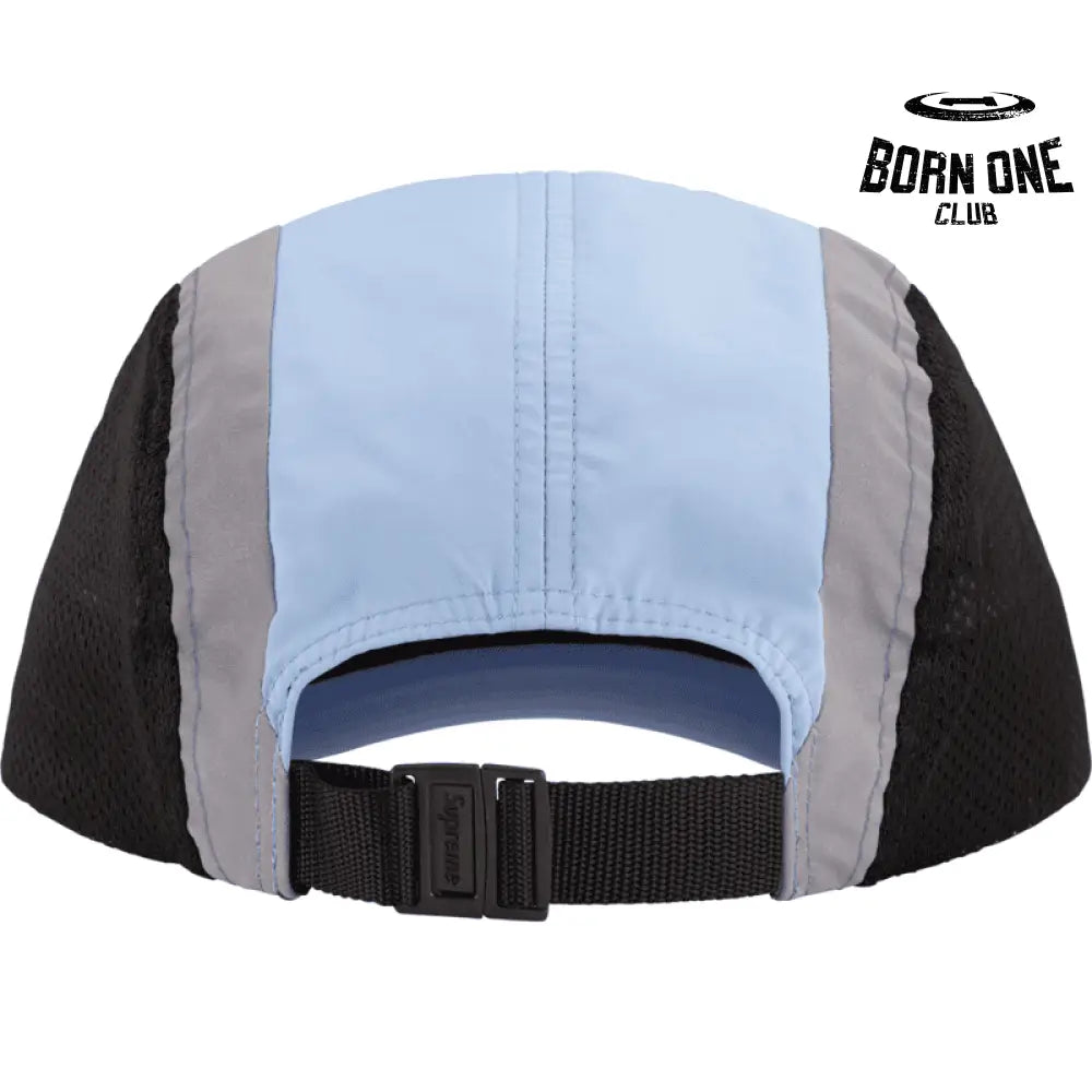 Boné Supreme Side Mesh Camp Cap Light Blue (Reflective)
