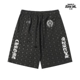 Shorts Chrome Hearts Moletom Logo Lateral