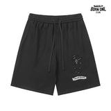 Shorts Chrome Hearts Logo Preto