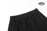 Shorts Chrome Hearts Logo Preto