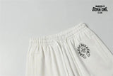 Shorts Chrome Hearts Moletom Logo Lateral