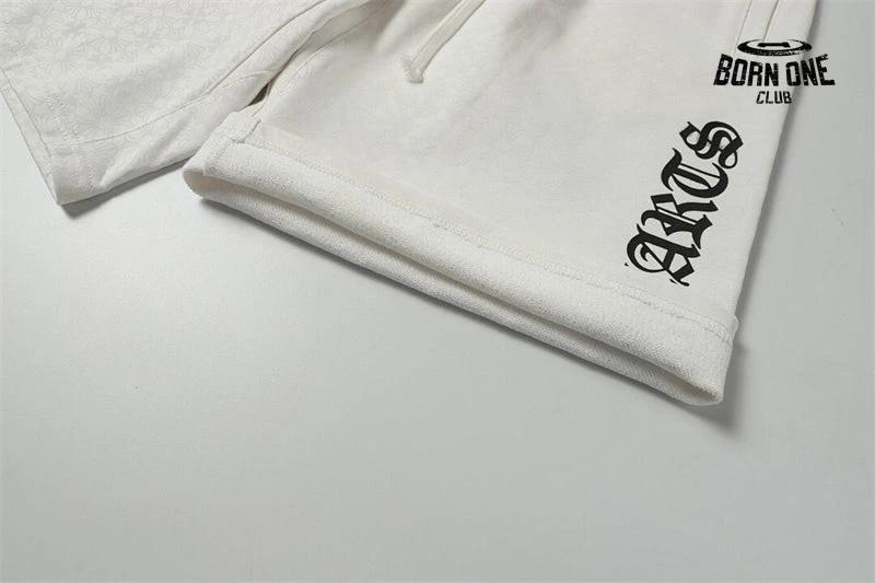 Shorts Chrome Hearts Moletom Logo Lateral