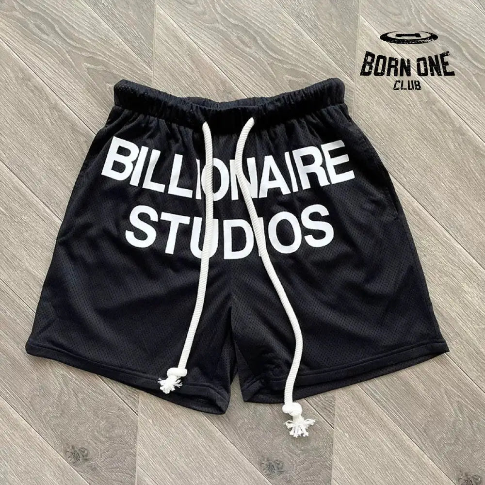 Billionaire Studios BLACKOUT Shorts Bermuda