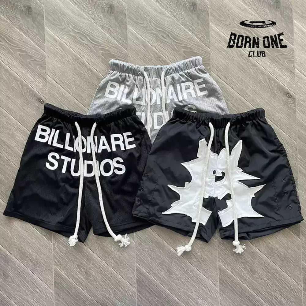 Billionaire Studios BLACKOUT Shorts Bermuda