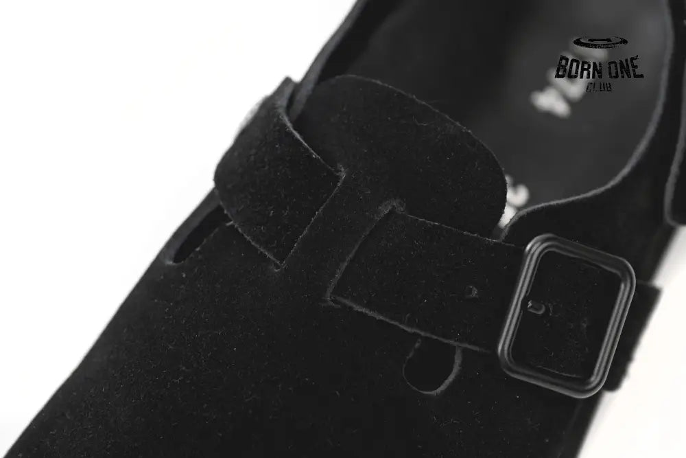 Birkenstock 1774 III Tokio Suede Leather Black