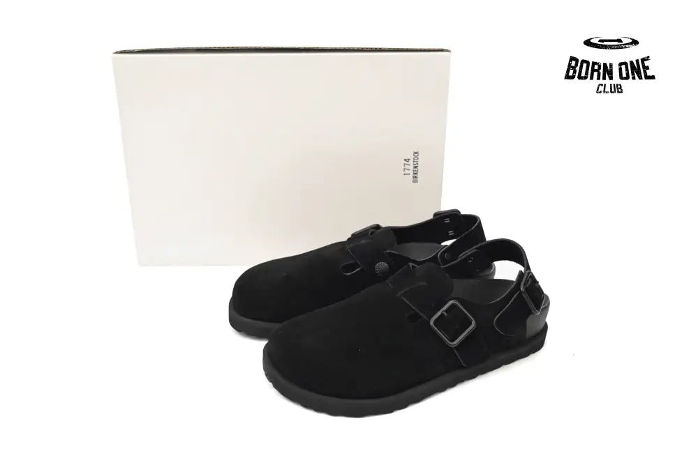 Birkenstock 1774 III Tokio Suede Leather Black