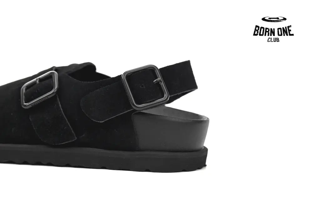 Birkenstock 1774 III Tokio Suede Leather Black