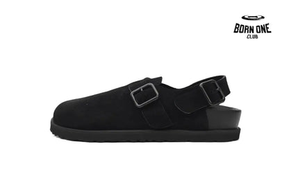 Birkenstock 1774 III Tokio Suede Leather Black