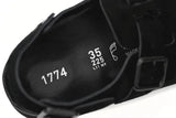 Birkenstock 1774 III Tokio Suede Leather Black