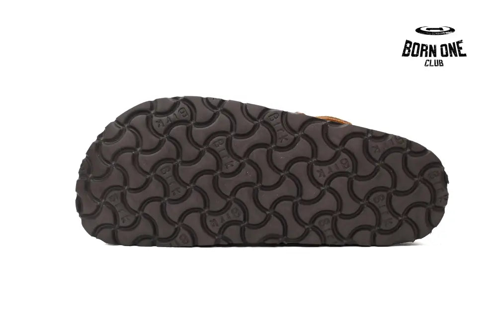 Birkenstock Boston Shearling Suede Leather Mink