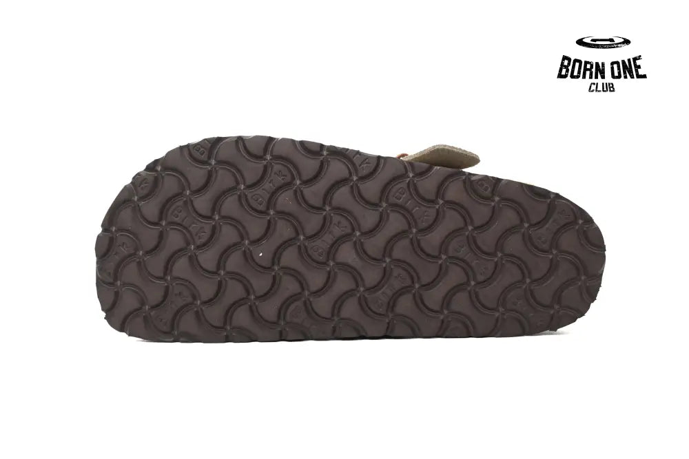 Birkenstock Boston Soft Footbed Suede Nude