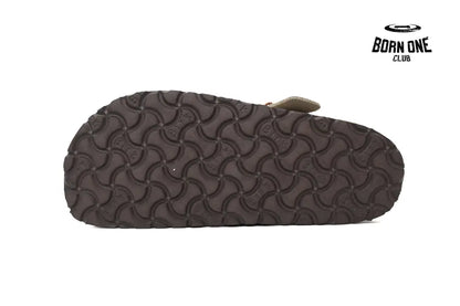 Birkenstock Boston Soft Footbed Suede Nude