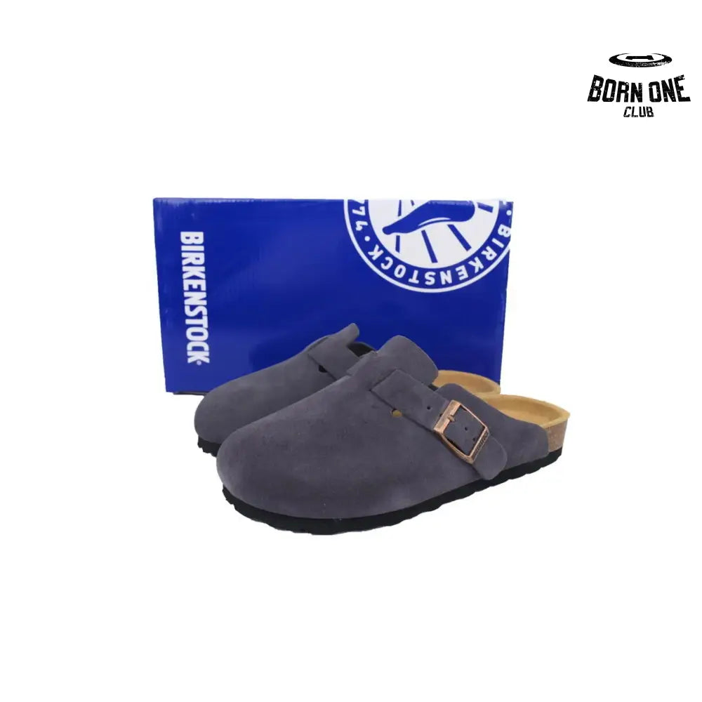 Birkenstock Boston Soft Footbed Ash Blue