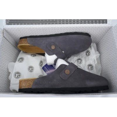 Birkenstock Boston Soft Footbed Ash Blue