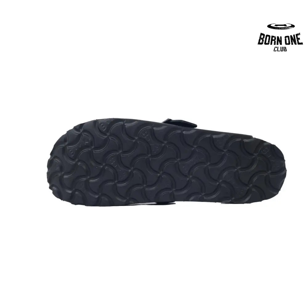 Birkenstock Boston Soft Footbed Black Oil Surface