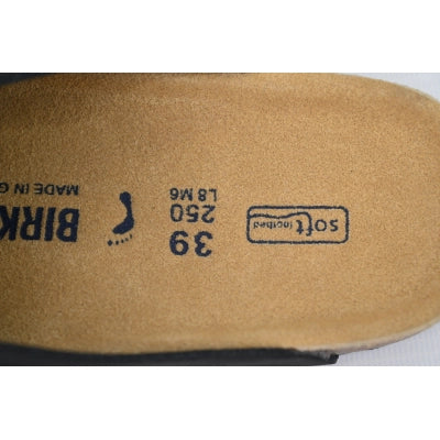 Birkenstock Boston Soft Footbed Black Oil Surface