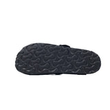 Birkenstock Boston Soft Footbed Black Velvet And Black Buckle