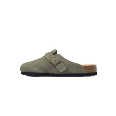 Birkenstock Boston Soft Footbed Dark Green