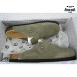 Birkenstock Boston Soft Footbed Dark Green