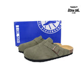Birkenstock Boston Soft Footbed Dark Green