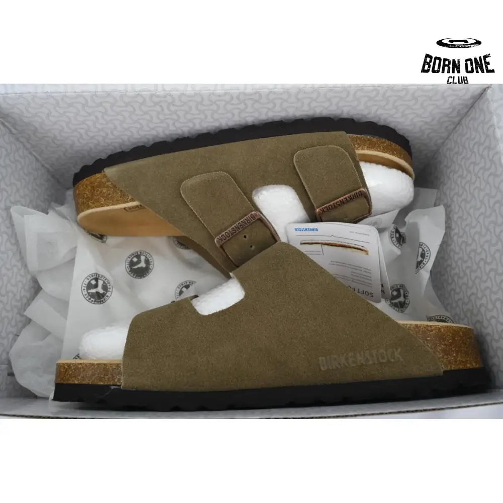 Birkenstock Boston Soft Footbed Grayish Green