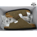 Birkenstock Boston Soft Footbed Grayish Green