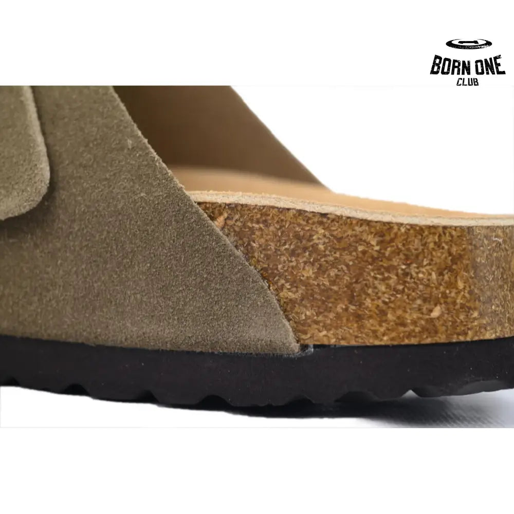Birkenstock Boston Soft Footbed Grayish Green