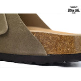 Birkenstock Boston Soft Footbed Grayish Green