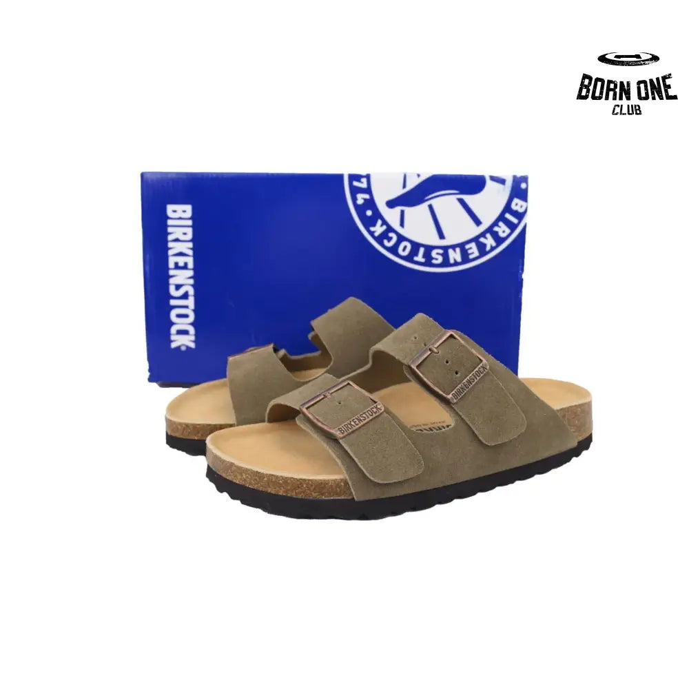Birkenstock Boston Soft Footbed Grayish Green