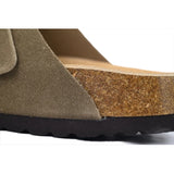 Birkenstock Boston Soft Footbed Slippers Grayish Green
